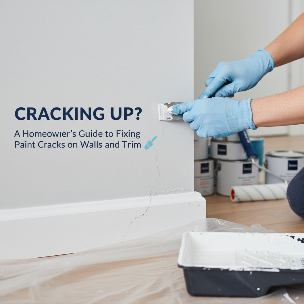 Cracking Up? A Homeowner's Guide to Fixing Paint Cracks on Walls and ...
